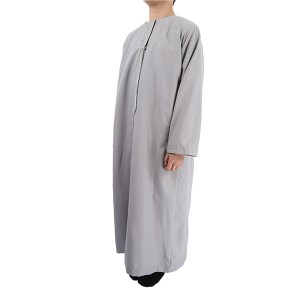 2019 Best Selling Long Sleeve Oman Boy Thobe Islamic Clothing