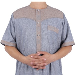 In Stock Ikaf Brand Omani Thobe for Men Muslim Clothing Oman 2020