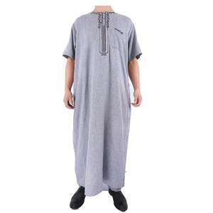 for Eid 2 pieces with pants ikaf brand jubba arabic thobe arabian robe