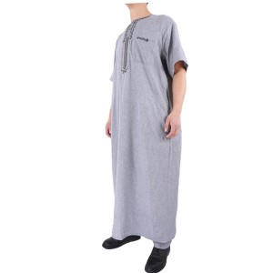 for Eid 2 pieces with pants ikaf brand jubba arabic thobe arabian robe