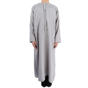 2019 Best Selling Long Sleeve Oman Boy Thobe Islamic Clothing